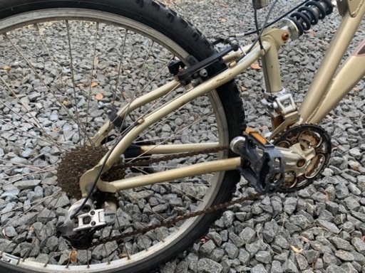 最終値下げ！プジョーマウンテンバイク ⠀送料込み！ジャンク品 プジョー 自転車 6000円に値下げ26インチ