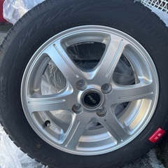 タイヤ 155/65R14 2017年生産 軽自動車に使用