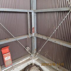解体引き取り者決定しました。　建物だけ差し上げます　2間＊3間の鉄骨建物　東かがわ市　の画像