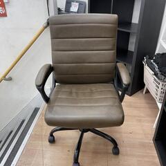 オフィスチェア ワークチェア キャスター&肘掛け付 ブラウン色💳...