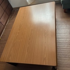 コタツテーブル　120×80×41の画像