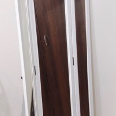 三面鏡　スタンドミラー(ホワイト)の画像