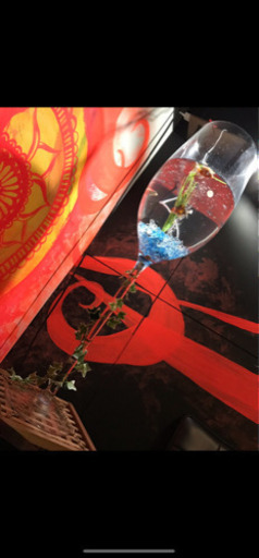 おしゃれ　グラス　飾り　店舗　備品