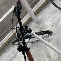 26インチ折りたたみシティサイクル　2021年11月購入ほば新品の画像