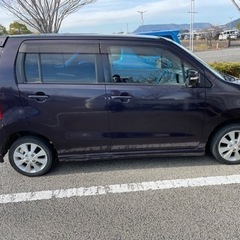 スズキ　ワゴンR MH23 リミテッド　紫色車検切れの画像