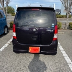 スズキ　ワゴンR MH23 リミテッド　紫色車検切れの画像