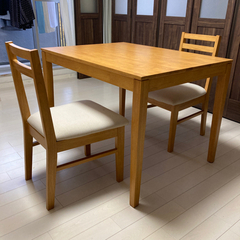 12/20までの引き取り【3ヶ月だけ使用】2人〜3人用ダイニング...