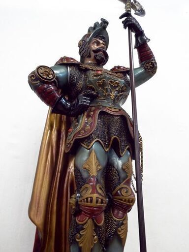 中世? 騎士像　高さ102cm　ヨーロッパ甲冑　置物　札幌 中央区