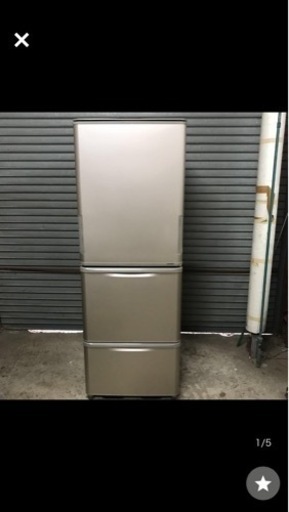 旭川 SHARP 冷凍冷蔵庫 SJ-WA35A-N 2014年 両開き 350L