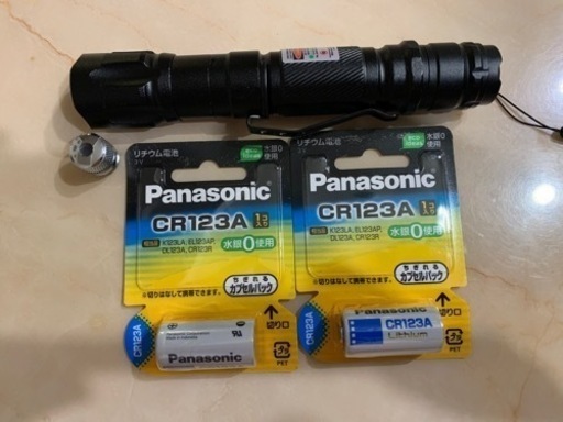 【新品未使用】グリーン　レーザーポインターPro　緑 プロフェッショナル　レーザー　強力　High powerー③