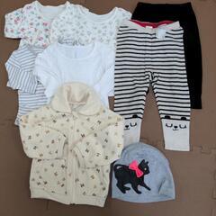 女の子90冬服セット