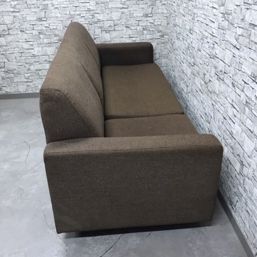 割引 【お話中】KG-96 3人掛けソファー オットマン付 ブラウン