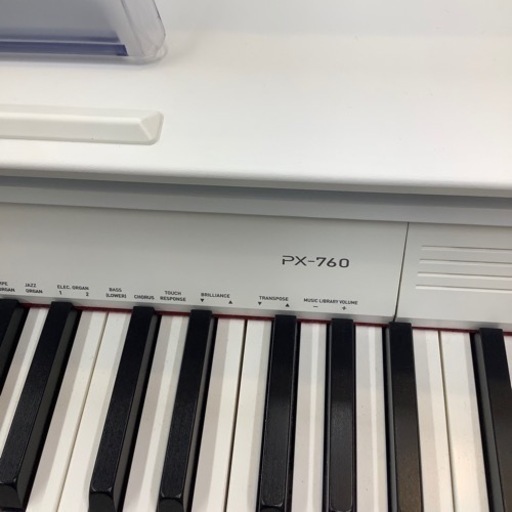 6ヶ月保証付！CASIO(カシオ)の電子ピアノ「PX-760WE」をご紹介！