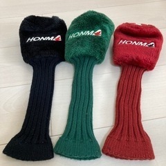 ゴルフ⛳️ヘッドカバー　HONMA 3種