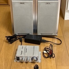 SONYスピーカー　lepaiミニアンプ　Bluetoothレシーバー