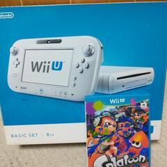 【値下げ】Wii U本体＋スプラトゥーン、マリオカート８付