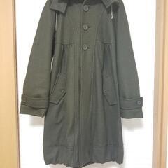ANQUIETアンクワイエット　Aラインウールコート