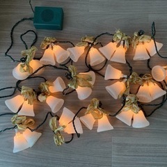 【お値下げしました】【クリスマス】ベルのライトの画像