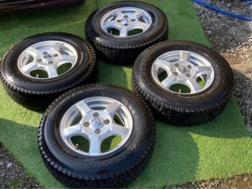ご利用頂きまして有難うございました！?ブリヂストン?BLIZZAK VL1 165/R13LT ‼️バン 小型トラック バリ溝 201