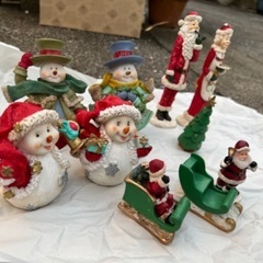 クリスマス置き物の画像