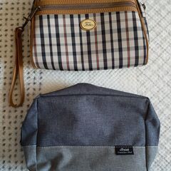 【取引中】ポーチ　2点　中古品