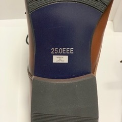 【新品】25.0EEE ビジネスシューズ（※サイズに関して詳細もご覧ください♪）の画像