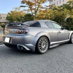 値下げ 交換可高騰中 マツダRX8 ローダウン 車検約1年有り　乗って帰れます。走行距離訳あり，説明文で確認お願いします。の画像
