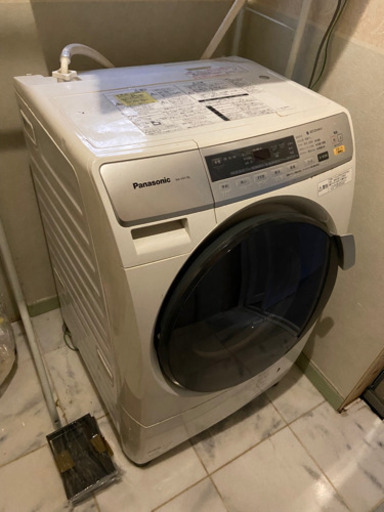 パナソニック　ドラム式洗濯機　12/中旬頃に引き取りに来ていただける方