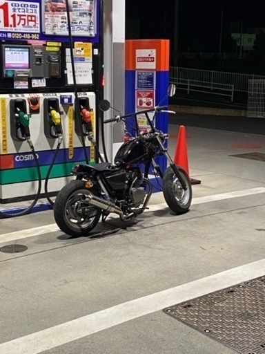 エイプ50 カスタム　チョッパー