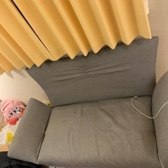 ニトリの2人掛けソファ