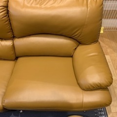L字ソファーの画像