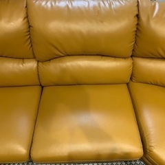 L字ソファーの画像
