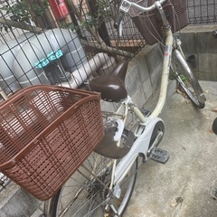 電動自転車　バッテリー付き