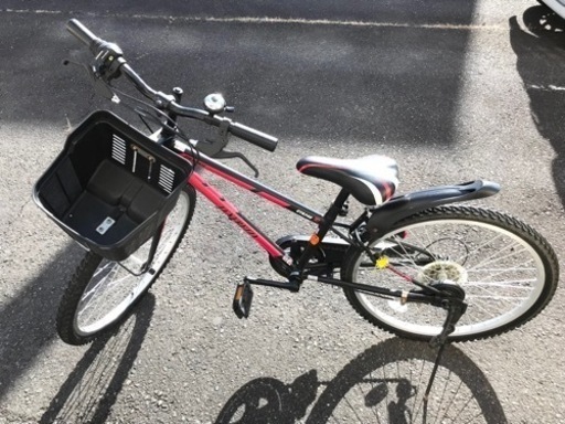 譲渡予定先決定　子供用自転車　24インチ