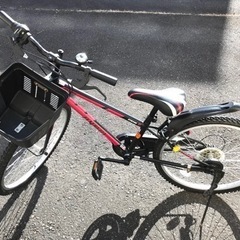 譲渡予定先決定　子供用自転車　24インチ