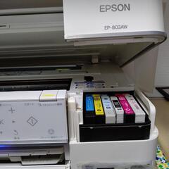 EPSON EP-803AW  廃インク吸収パッドエラー解除済み     の画像