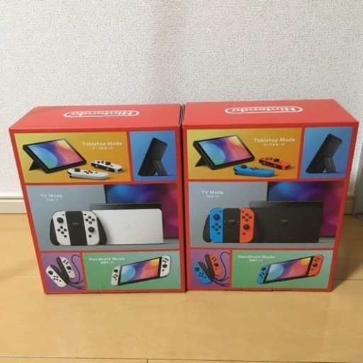 スイッチ　有機el 二台　セット
