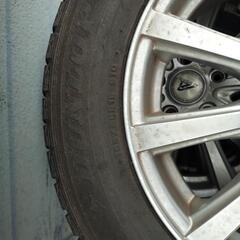 【買ってください】ステップワゴン　RK5　スタッドレスタイヤ　ホイールセット　195/65/15の画像