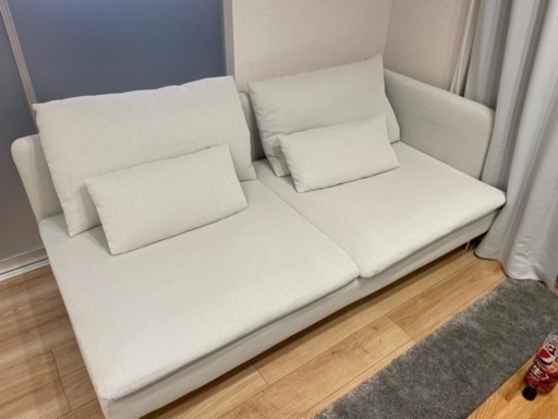 IKEA ソーデルハムの肘掛とそのカバー 未使用