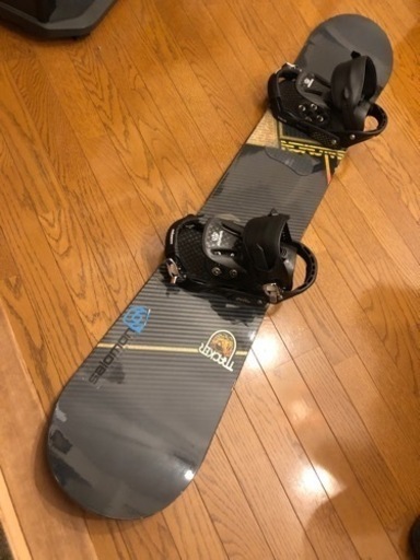 メンズ　スノーボード  158 サロモン　2点セット　ビンディング