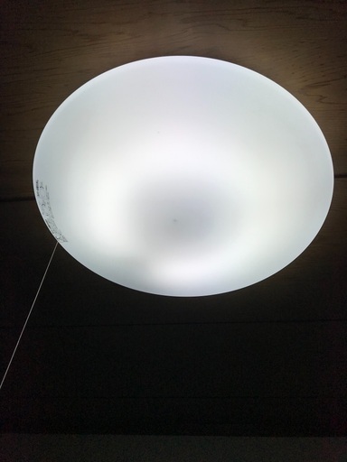 7年間和室で使用していた電気です。