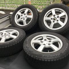 195/65R15スタッドレスタイヤセット　5H　114.3