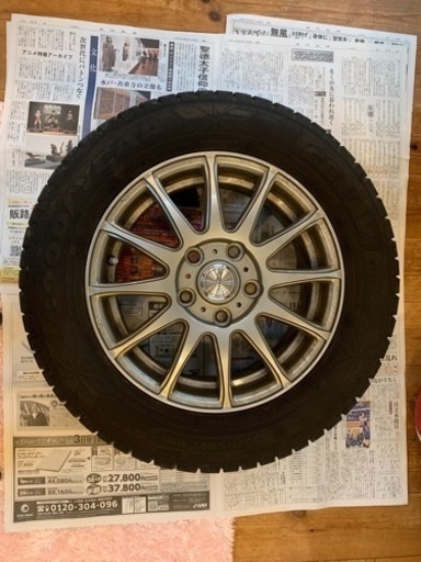 15インチスタッドレスホイール4本グッドイヤー