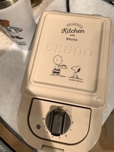 BRUNO ホットサンドメーカー　シングル　スヌーピー