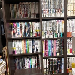 漫画まとめ売り、スライド本棚