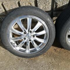 【取引終了】215/50R17 タイヤ、アルミ4本の画像