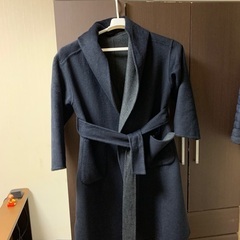 ガウンコート　リバーシブル　ロングコートの画像