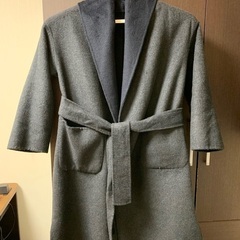 ガウンコート　リバーシブル　ロングコート