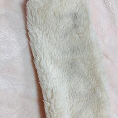 フリース パーカー アウター 上着 白色 OUTDOOR 防寒着 １１０の画像