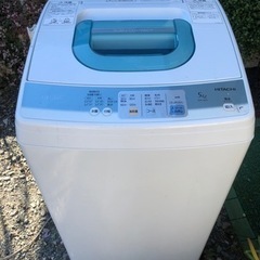 洗濯機5kg　HITACHI2010年製